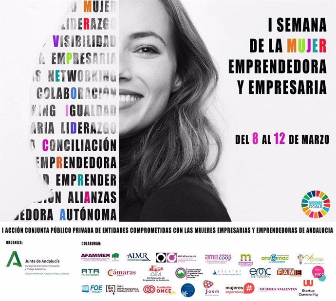 8M.- Empleo conmemora organiza la primera Semana de la Mujer Emprendedora y Empresaria en colaboración con 23 entidades