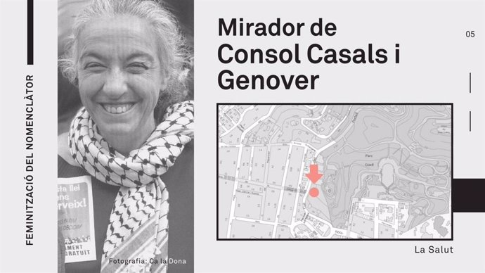 Barcelona inaugura el mirador Consol Casals