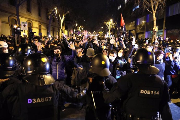 Nueva manifestación en Barcelona