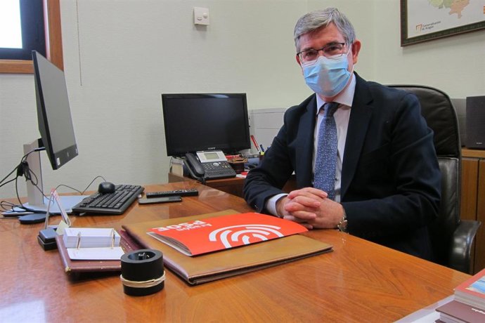 Vicente Guillén, diputado por Teruel y portavoz del PSOE en las Cortes de Aragón