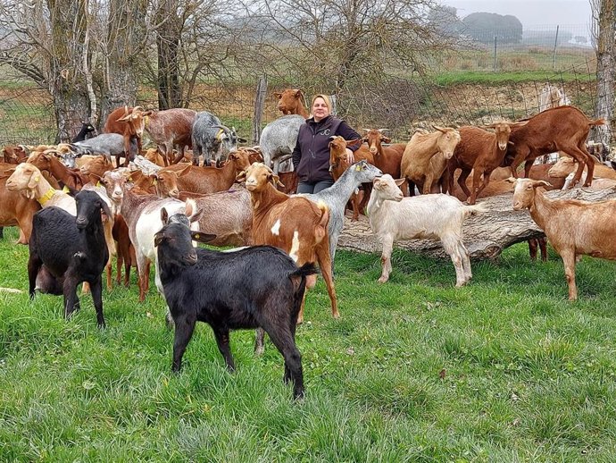 Alicia González ganadera de Lacteos Martínez
