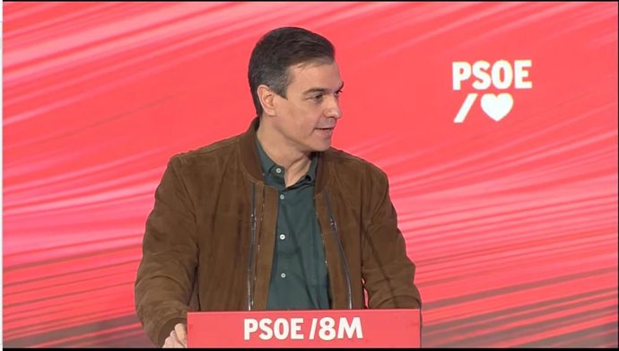 El presidente del Gobierno , Pedro Sánchez