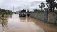 Varias zonas de Los Barrios (Cádiz) afectadas por las intensas lluvias de las últimas horas
