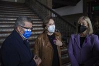 La delegada del Gobierno cree que es "peligroso" poner el foco en el feminismo "como causante" de la pandemia