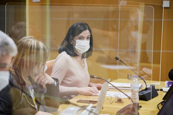 La consejera de Igualdad, Justicia y Políticas Sociales, Beatriz Artolazabal