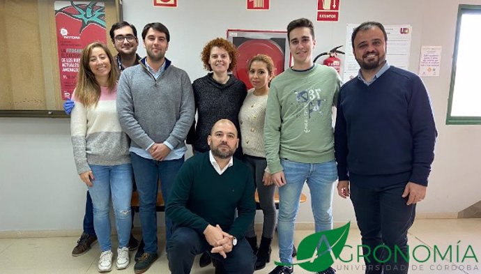 El grupo de Entomología Agrícola del Departamento de Agronomía de la Universidad de Córdoba.