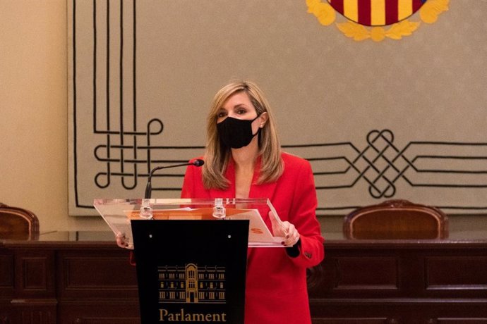 La coordinadora autonómica de Ciudadanos (Cs) Baleares y portavoz parlamentaria, Patricia Guasp.