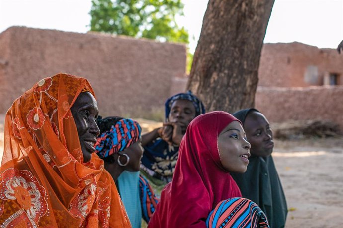 Archivo - Un grupo de mujeres en Níger
