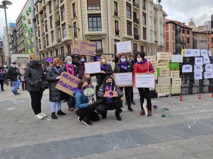 Concentración del Movimiento Feminista, este lunes en Bilbao