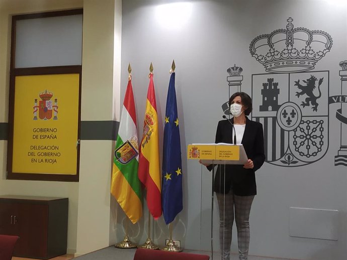 Archivo - La delegada del Gobierno en La Rioja, María Marrodán