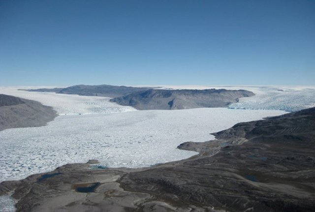 Glaciar en Groenlandia