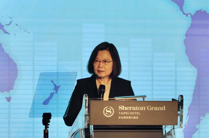 Archivo - La presidenta de Taiwán, Tsai Ing Wen.