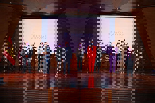 Acto de entrega del Premio Clara Campoamor en el Ayuntamiento de Madrid