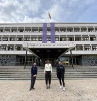 Casado, Hermoso, Valentín y Marín reivindican el papel de la mujer en el deporte por el 8-M