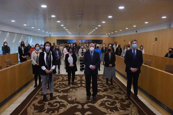 Acto por el 8M en la Diputación de Sevilla