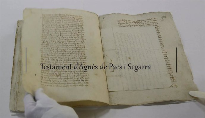 Ejemplar del Archivo del Reino de Mallorca.