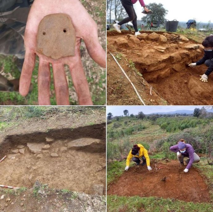 Los trabajos en el poblado de Castillejo (Villasbuenas de Gata) evidencian la ocupación Calcolítica