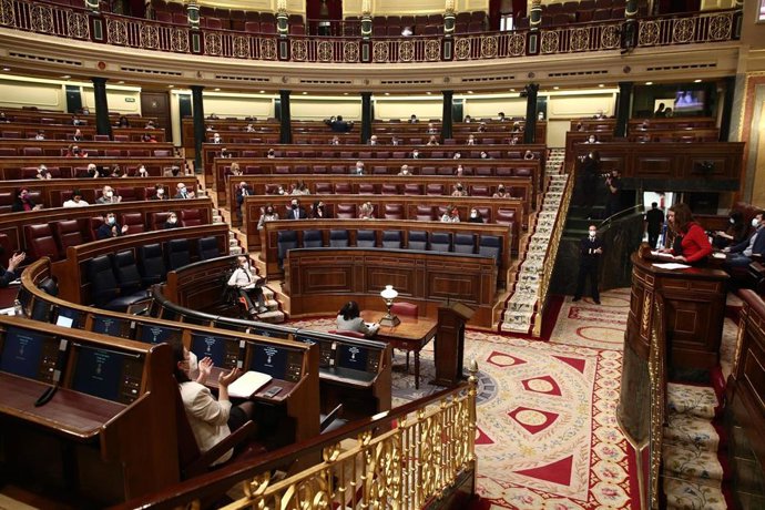 Imagen del hemiciclo del Congreso