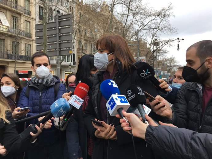 La candidata de Junts a la presidncia de la Generalitat, Laura Borrs.