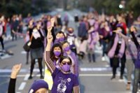 Miles de personas reivindican en Andalucía "un mundo en igualdad" en numerosas acciones marcadas por la pandemia