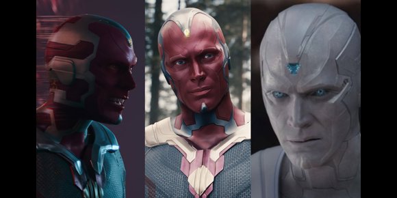 4. WandaVision: Las 3 versiones de Visión en el Universo Marvel, explicadas