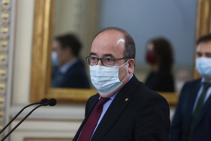 El ministro de Política Territorial y Función Pública, Miquel Iceta.