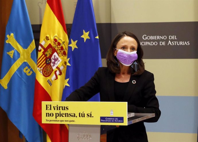 La consejera de Derechos Sociales y Bienestar, y portavoz del Gobierno del Principado de Asturias, Melania Álvarez