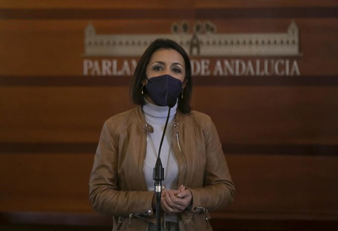 La presidenta del Parlamento de Andalucía, Marta Bosquet, en una foto de archivo.