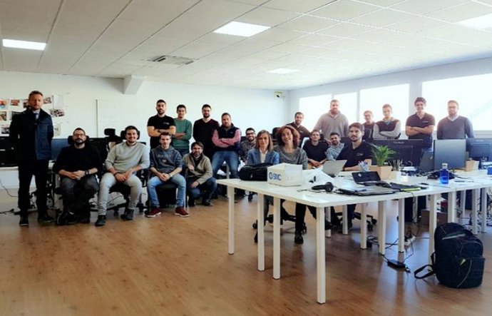 Foto del equipo de ISR.