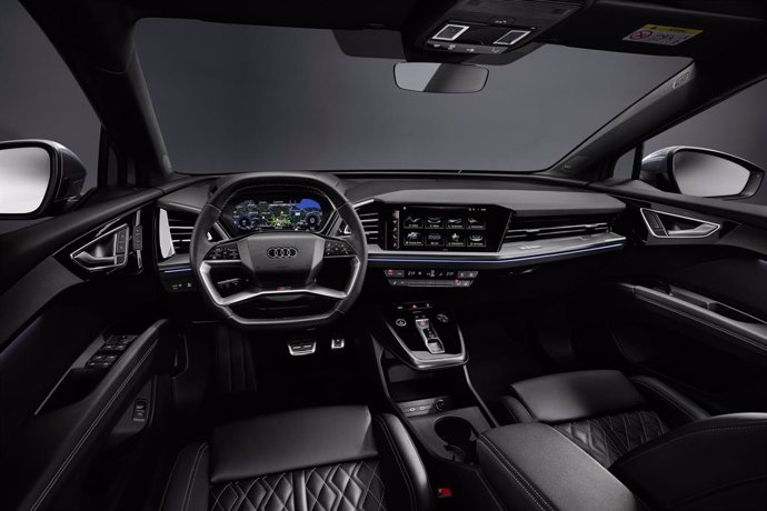 Archivo - Interior del nuevo Q4 e-tron de Audi.