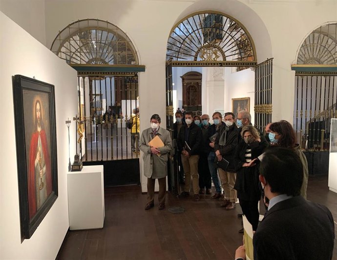 Exposición 'Vita Christi' en la iglesia de Las Francesas de Valladolid.