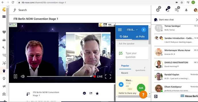 Participación del Patronato de Turismo en la ITB