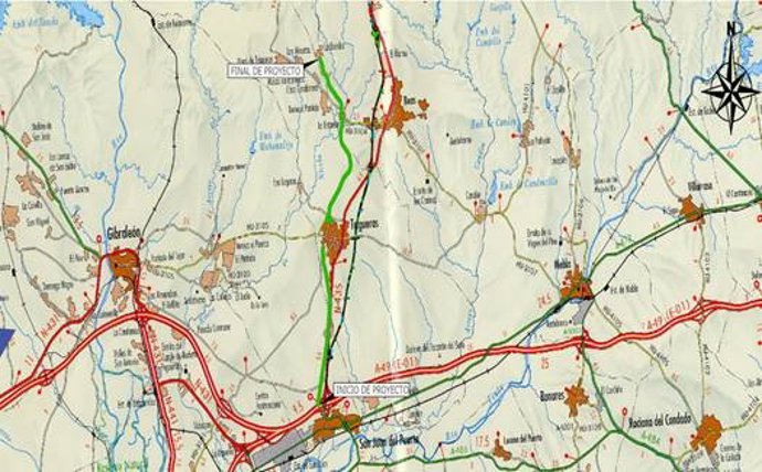 Plano de la provincia.