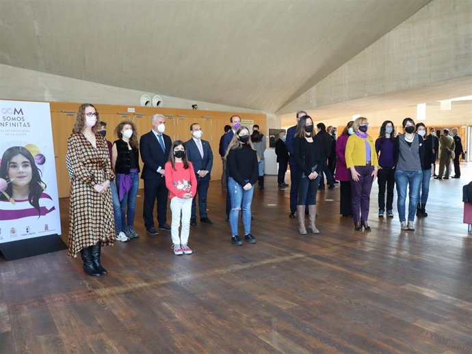 Acto institucional con motivo del Día Internacional de la Mujer celebrado en Guadalajara