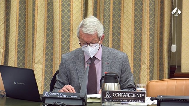 El secretario de Estado de Educación, Alejandro Tiana, en la Comisión de Educación y FP del Congreso de este martes 9 de marzo