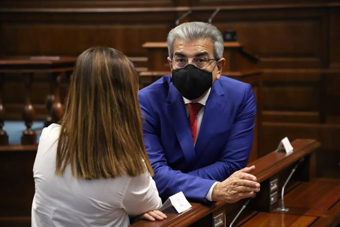 Archivo - El vicepresidente del Gobierno de Canarias, Román Rodríguez
