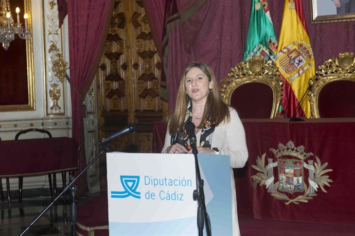 Irene García, presidenta de la Diputación