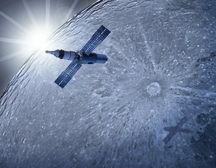 Concepto de estación espacial lunar  Excalibur Almaz