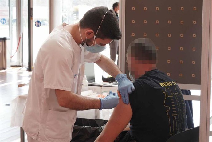 Imagen de archivo de la vacunación