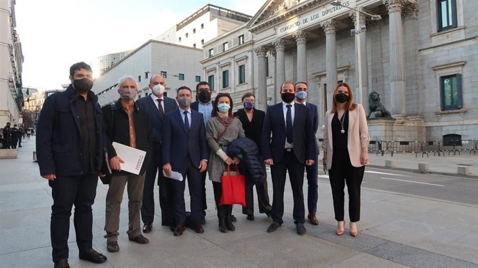 Representantes de los partidos de Baleares que han participado en el debate en el Congreso.
