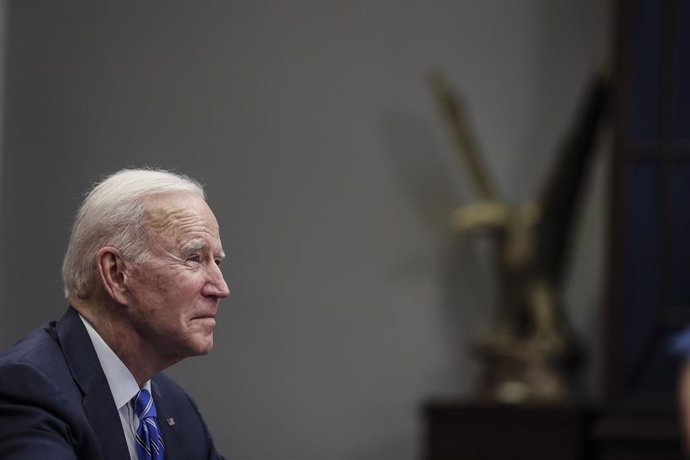 El presiente de Estados Unidos, Joe Biden, en la Casa Blanca