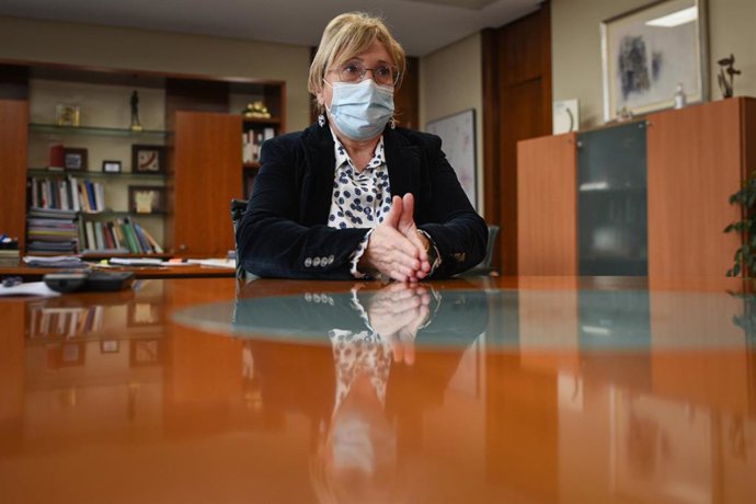 La Consellera de Sanidad de Valencia, Ana Barceló, durante una entrevista para Europa Press