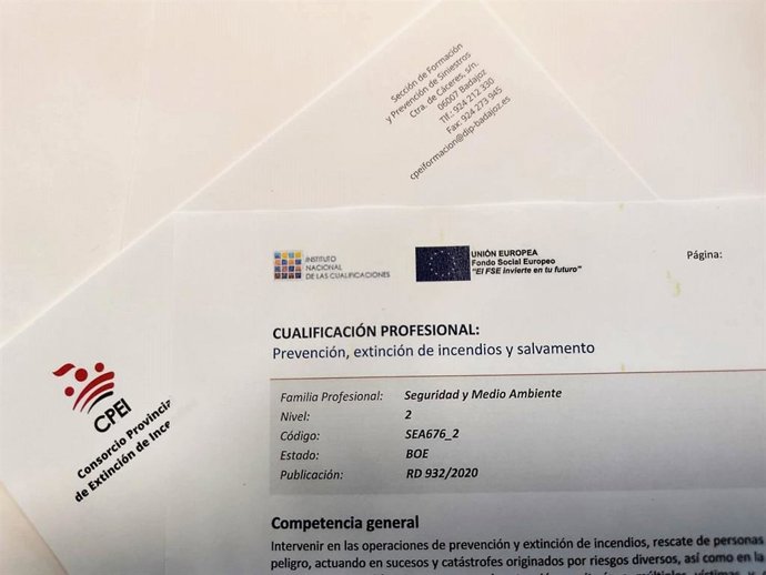 [Badajoz] Nota De Prensa Cpei