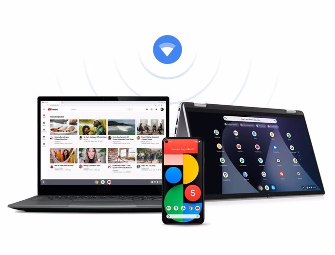 Sincronización Wifi en Chromebook