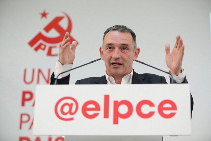 Archivo - Imagen de recurso del secretario general del Partido Comunista de España (PCE), Enrique Santiago.