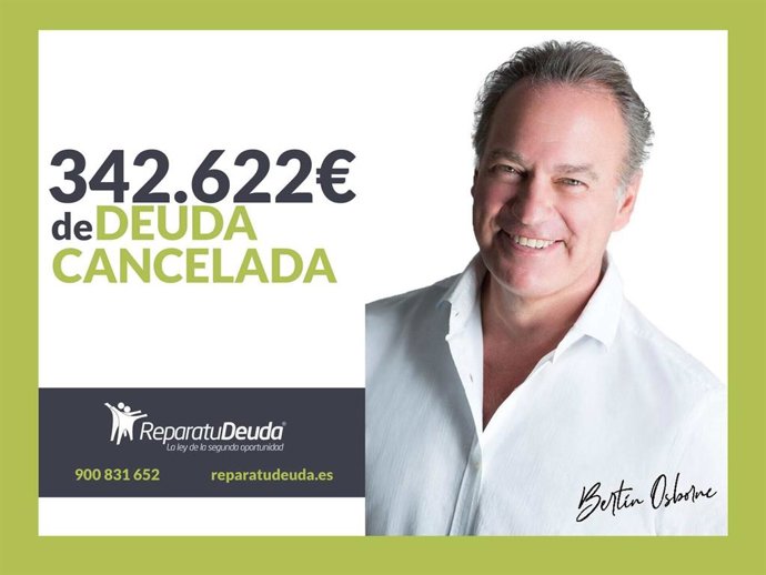 Bertín Osborne, imagen oficial de Repara tu deuda abogados