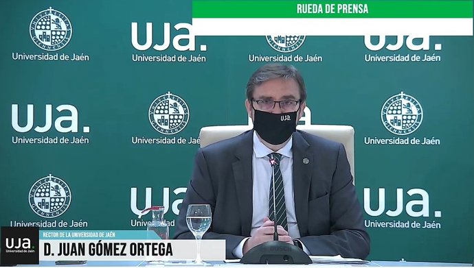 Captura de la rueda de prensa telemática de Juan Gómez.