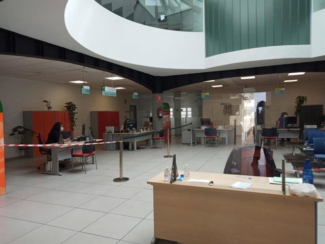 Onterior de una oficina del SAE