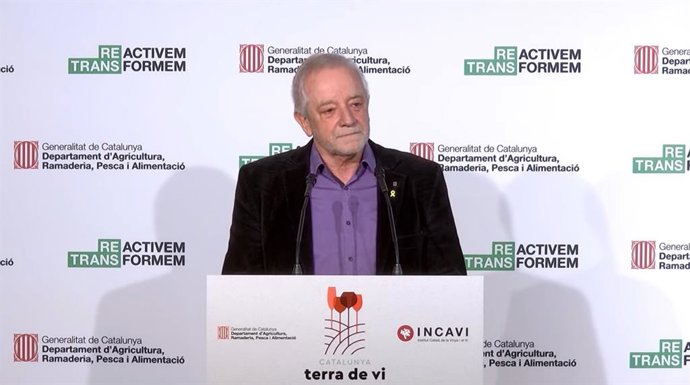 El director general del Incavi, Salvador Puig, durante la presentación.