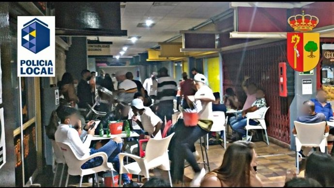 Desalojan un local con casi cien personas en Ten Bel